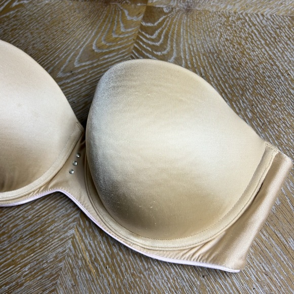 SWEET NOTHINGS (MAIDENFORM) Nude Strapless Bra 36D - Picture 3 of 8